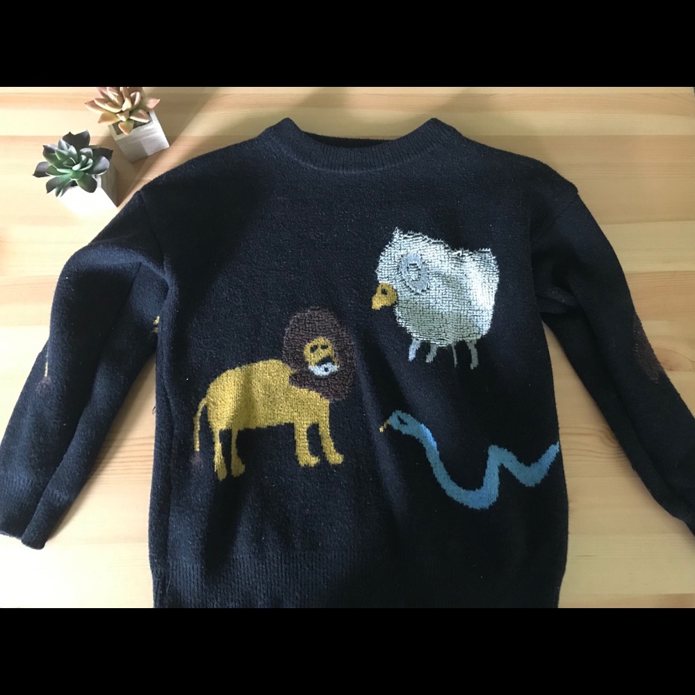 Into the wild quirky sweater!
